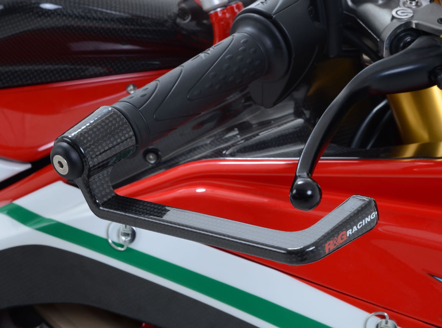 R&G Racing Pure Carbon Fibre Brake Lever Guard for MV Agusta F4 1000R '10-'19, F4RR '10-'20, F4RC '11-'20 R&G Racing Pure Carbon Fibre Brake Lever Guard for MV Agusta F4 1000R '10-'19, F4RR '10-'20, F4RC '11-'20